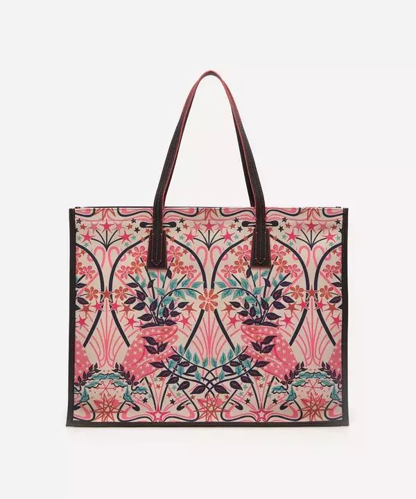 Valentine Large Canvas Tote Bag | Liberty London (US)