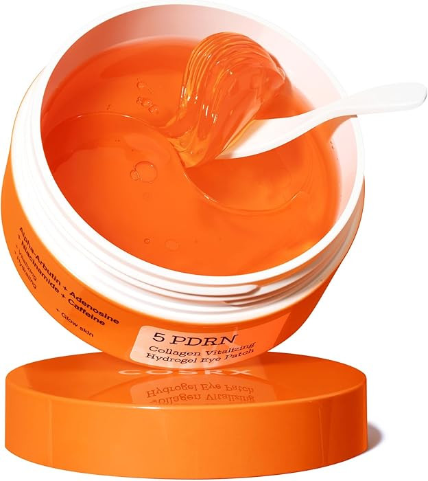 COSRX 5-PDRN Complex Collagen Gel Eye Patches for the look of Dark Circles and Uneven tone, Radia... | Amazon (US)