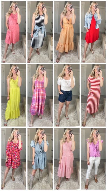 Weekend Walmart wins try on 
12 summer outfits!

#LTKunder50 #LTKstyletip #LTKSeasonal