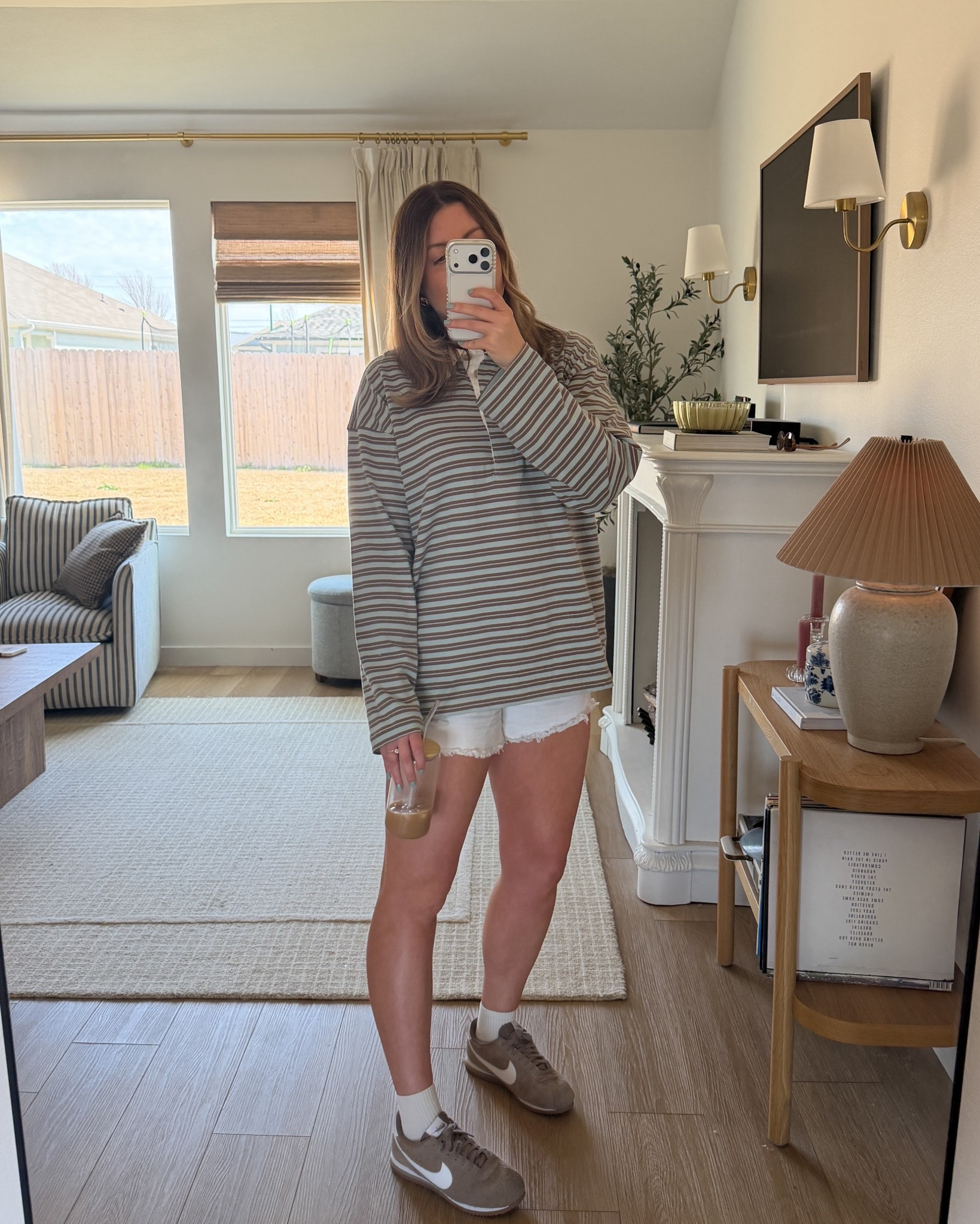 Softest top from Faherty! Shorts are old Aerie and sold out. The best spring transitional outfit! 

#LTKSaleAlert #LTKootd #LTKdayinmylife