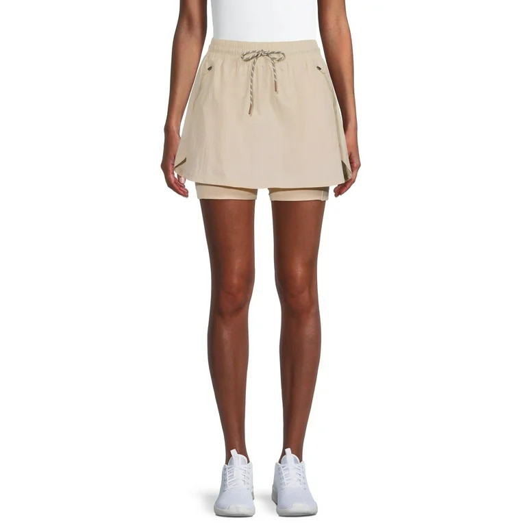 Avia Women's Hiking Skort With Drawstring | Walmart (US)