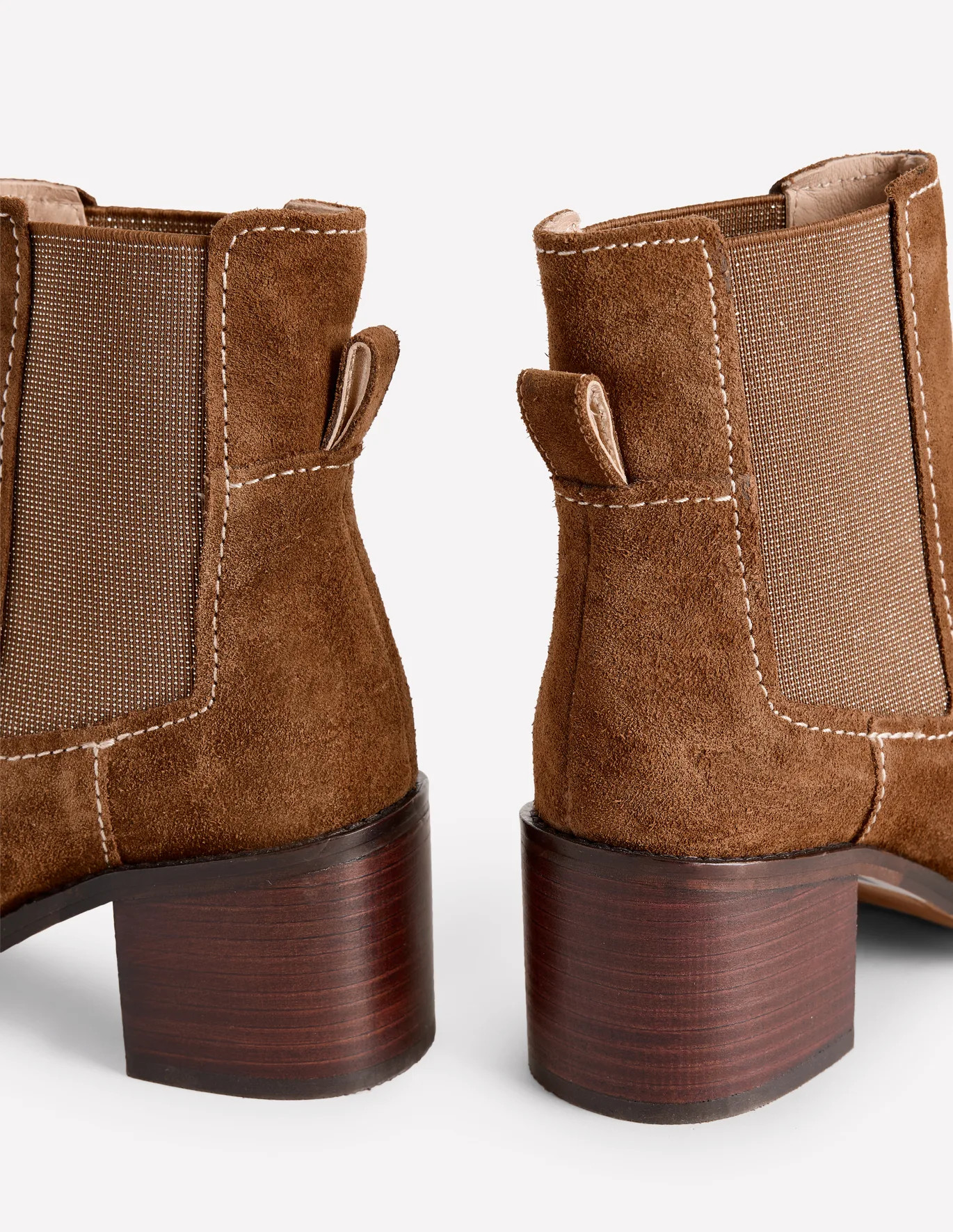 Bottines Chelsea à talons carrés | Boden FR