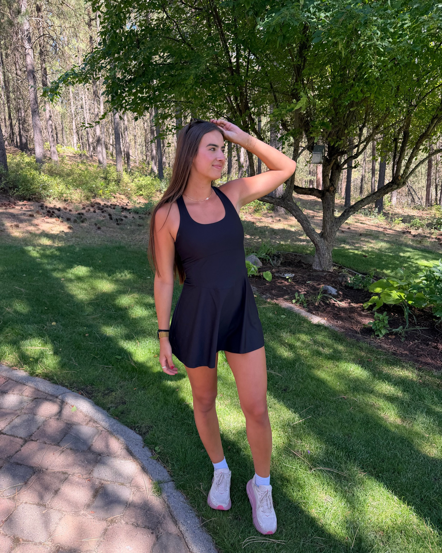 The cutest active dress! Cross back, and built in shorts. I am wearing a Medium!

#LTKdayinmylife #LTKfitnessgoals #LTKActive