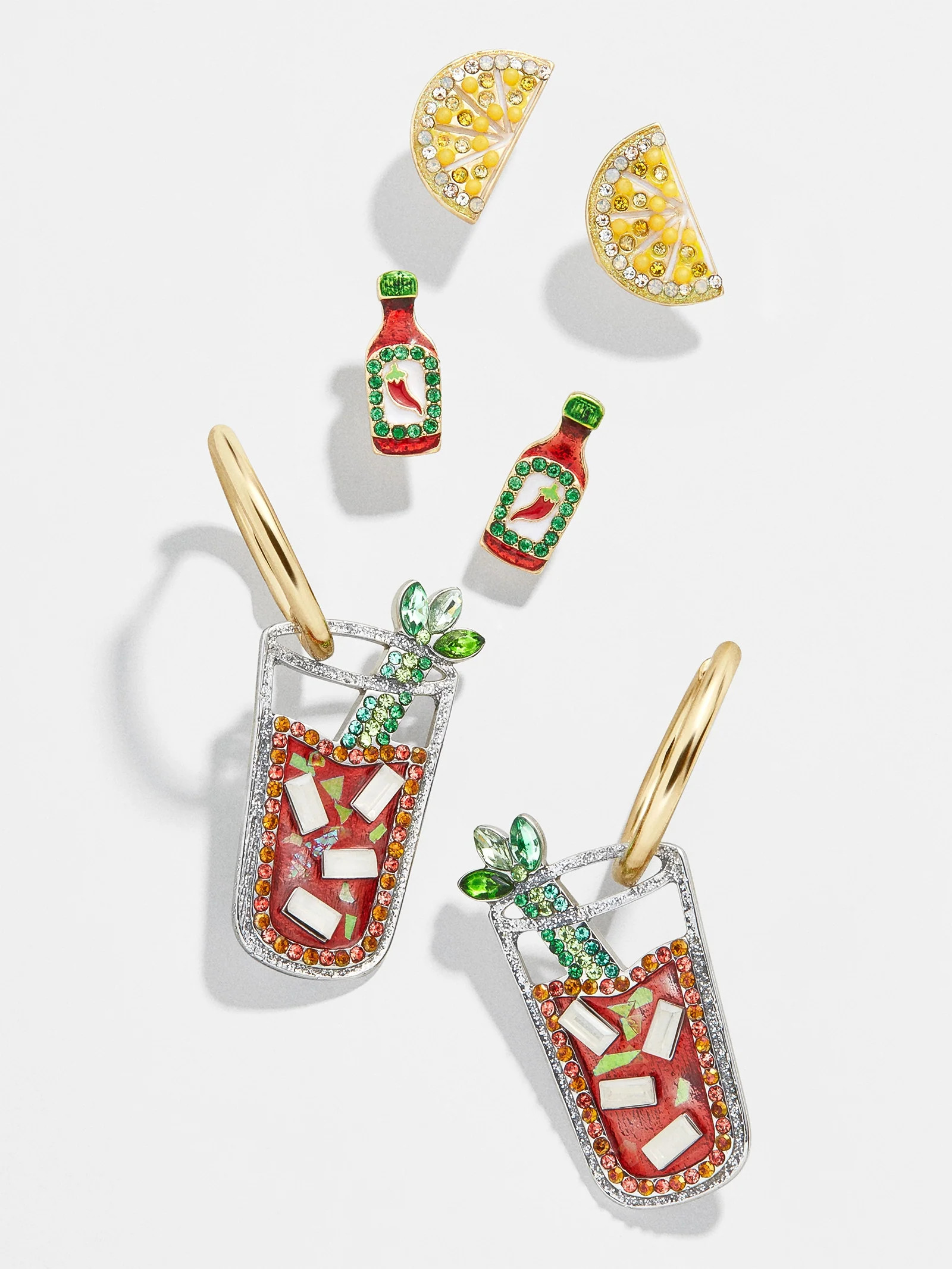 Drink Earring Set - Bloody Mary Set | BaubleBar (US)