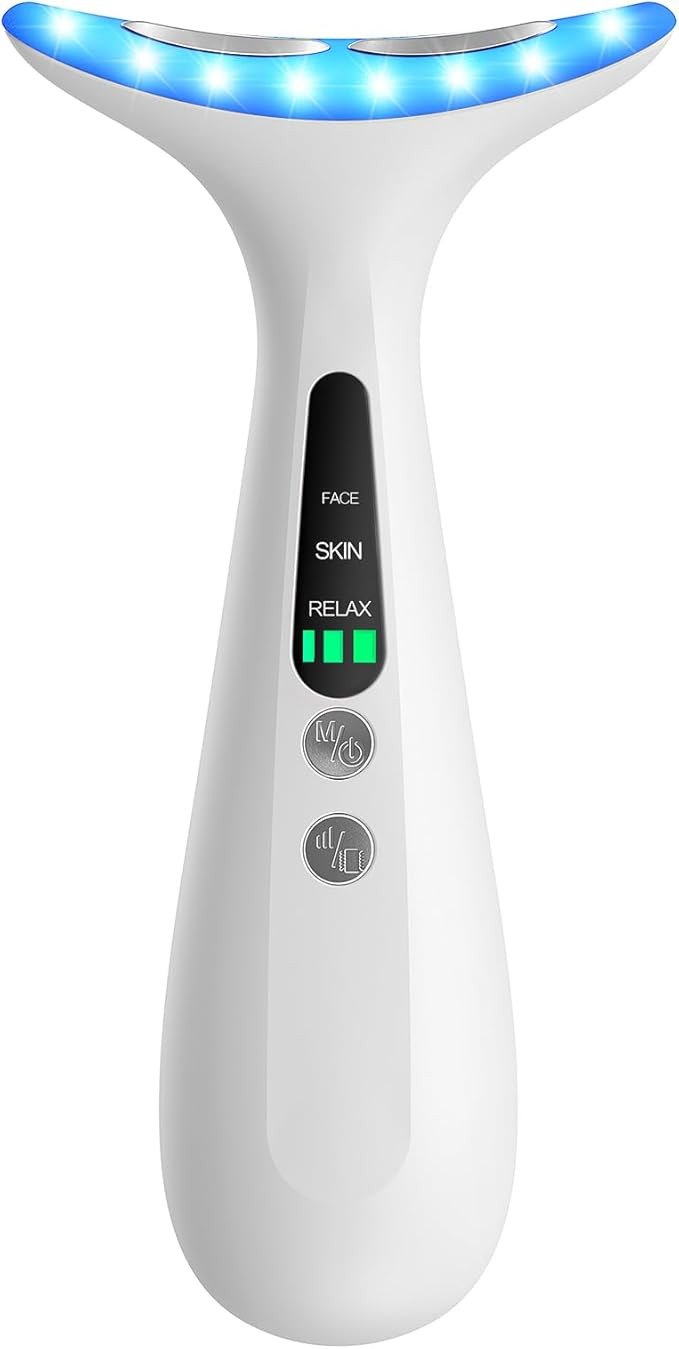 Facial and Neck Massager for Face, Neck - Skin Lifting & Firming - Wrinkle & Dark Circle Reducer ... | Amazon (US)