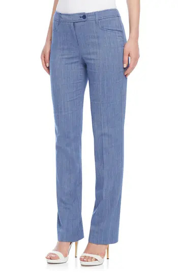 ANNE KLEIN Ridge Crest Duke Twill Pants | Nordstrom | Nordstrom