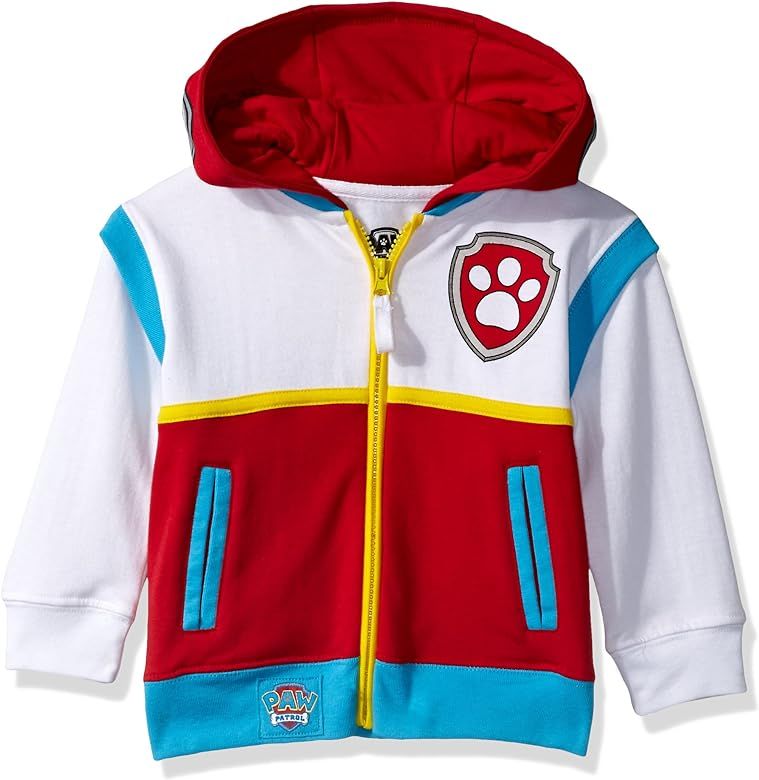 Amazon.com: Paw Patrol Boys Character Costume Hoodie Hooded Sweatshirt, Ryder Multi, 2T US : Clot... | Amazon (US)