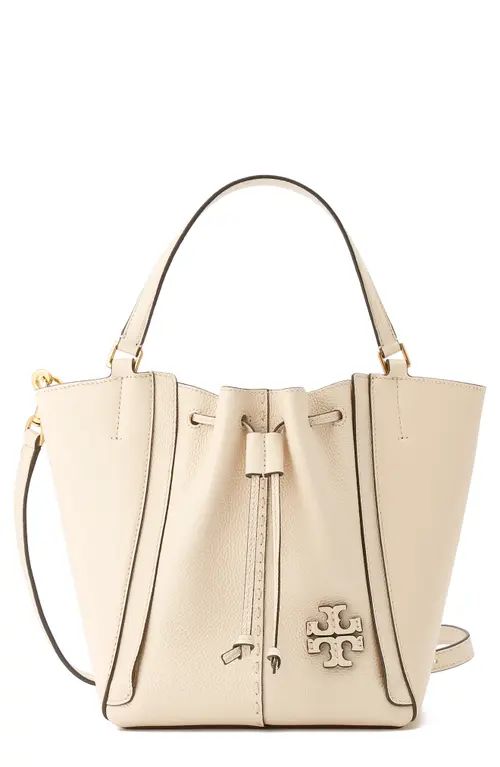 Tory Burch McGraw Dragonfly Leather Tote in Brie at Nordstrom | Nordstrom