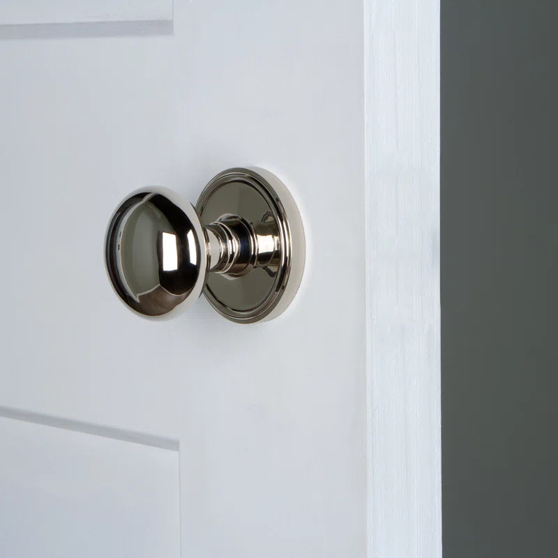 Grandeur Georgetown Rosette Single Dummy with Fifth Avenue Door Knob | Wayfair North America