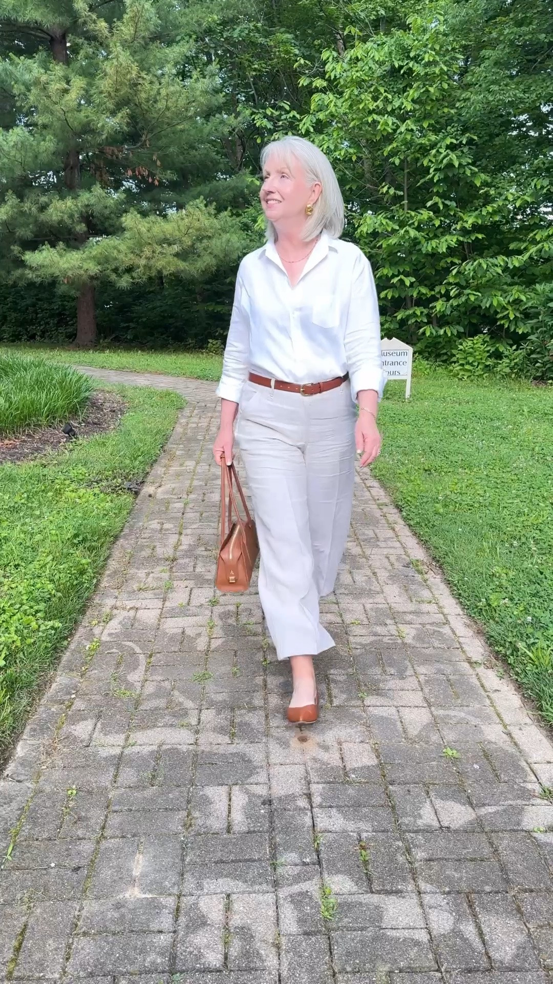 I don’t think you can have to many white shirts and this one is a favorite for sure. I love styling white with cognac and linen.

#LTKgrwm #LTKootd #LTKTall