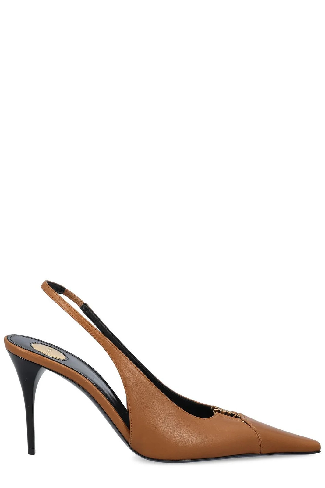 Saint Laurent Babylone Breteuil Slingback Pumps | Cettire Global