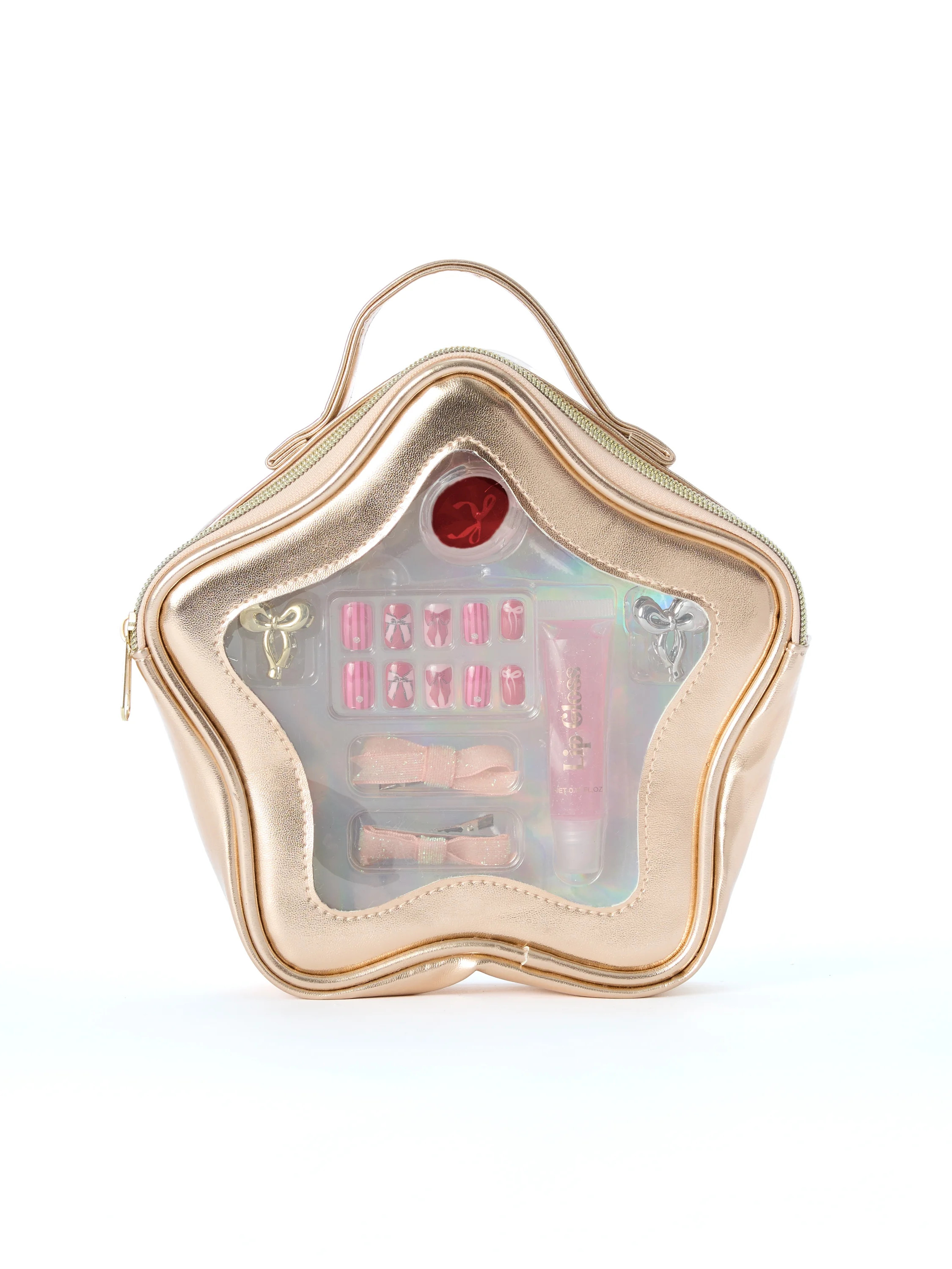 Wonder Nation Beauty Handbag Accessories Set, 17 Piece Set, Children 6 years and up | Walmart (US)