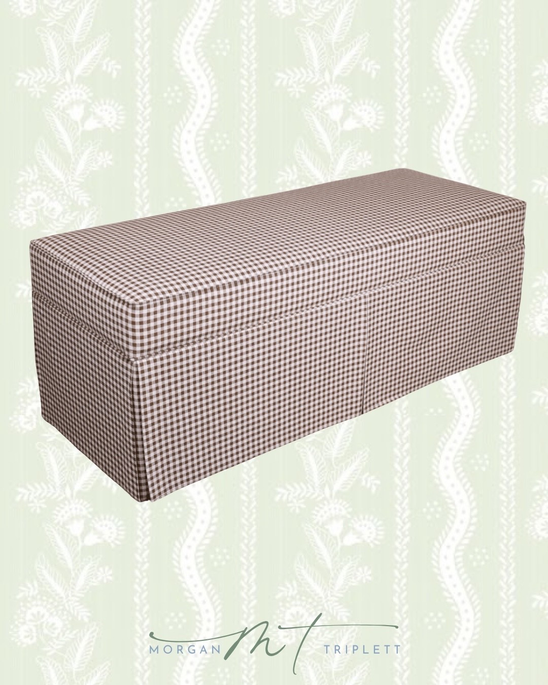 Skirted upholstered bench at an unbelievable price! 

Budget friendly, home decor, gingham

#LTKHome