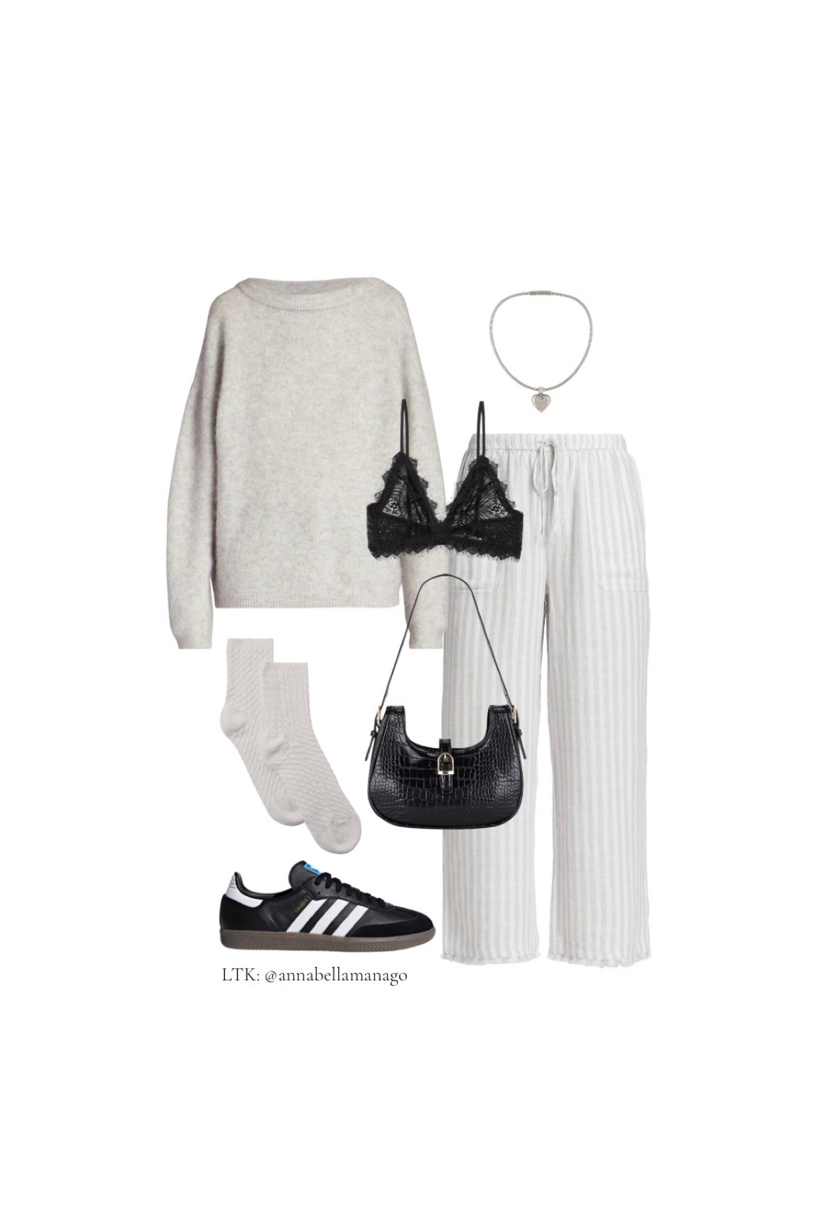 Stockholm style💭🤍💌

Stockholm style outfit, Scandinavian style outfit, Copenhagen style outfit, Ugg boots, low rise jeans, Matilda Djerf inspired, striped sweater, Adidas Sambas, Jacquemus bag, white sneakers, blue sweater, white sweater, ballet flats outfit, chunky jewelry, boho bag, hobo bag#LTKBacktoSchool 

#LTKSeasonal #LTKFind