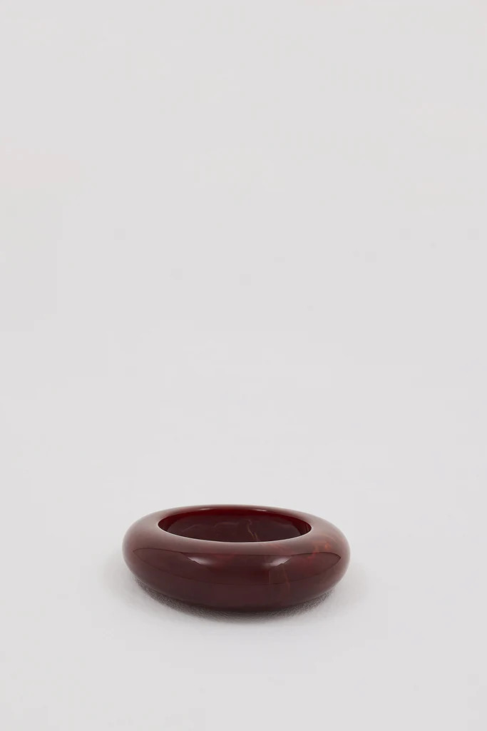 ANNA ROSSI HEIRLOOM BANGLE MAROON | DISSH