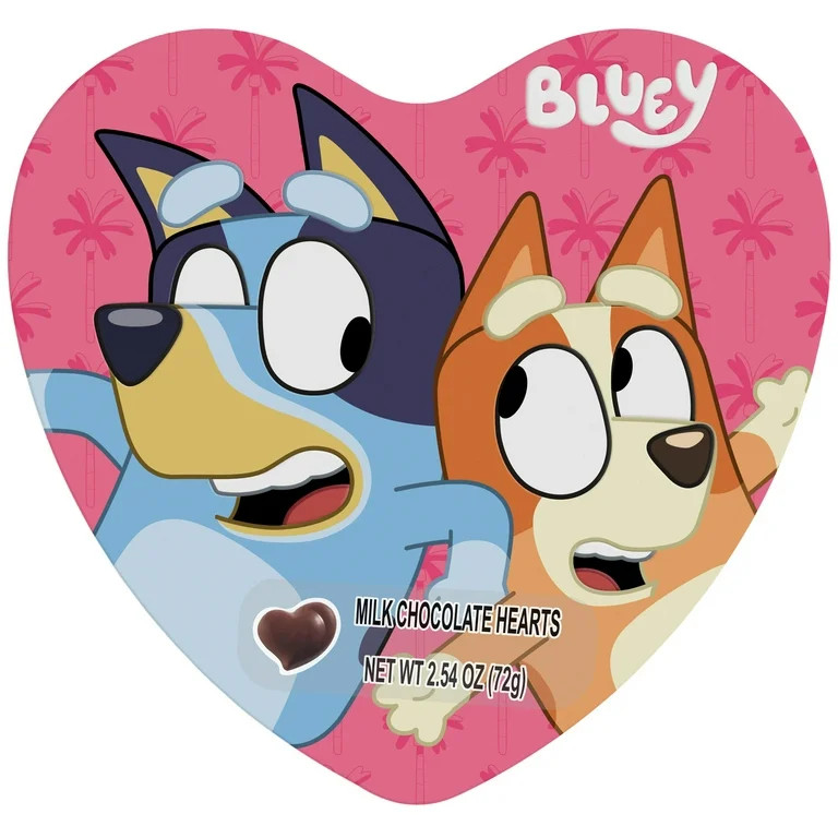 Valentine's Exclusive: Bluey Heart Tin with Premium Chocolates! | Walmart (US)
