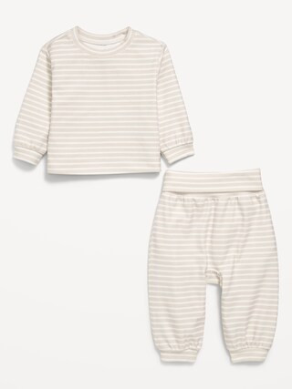 Cozy-Knit Long-Sleeve Top and Leggings Set for Baby | Old Navy (US)