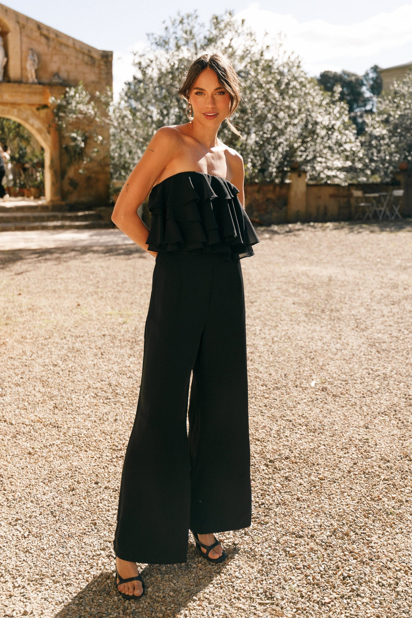 Georgiana Jumpsuit - Black | Petal & Pup (US)