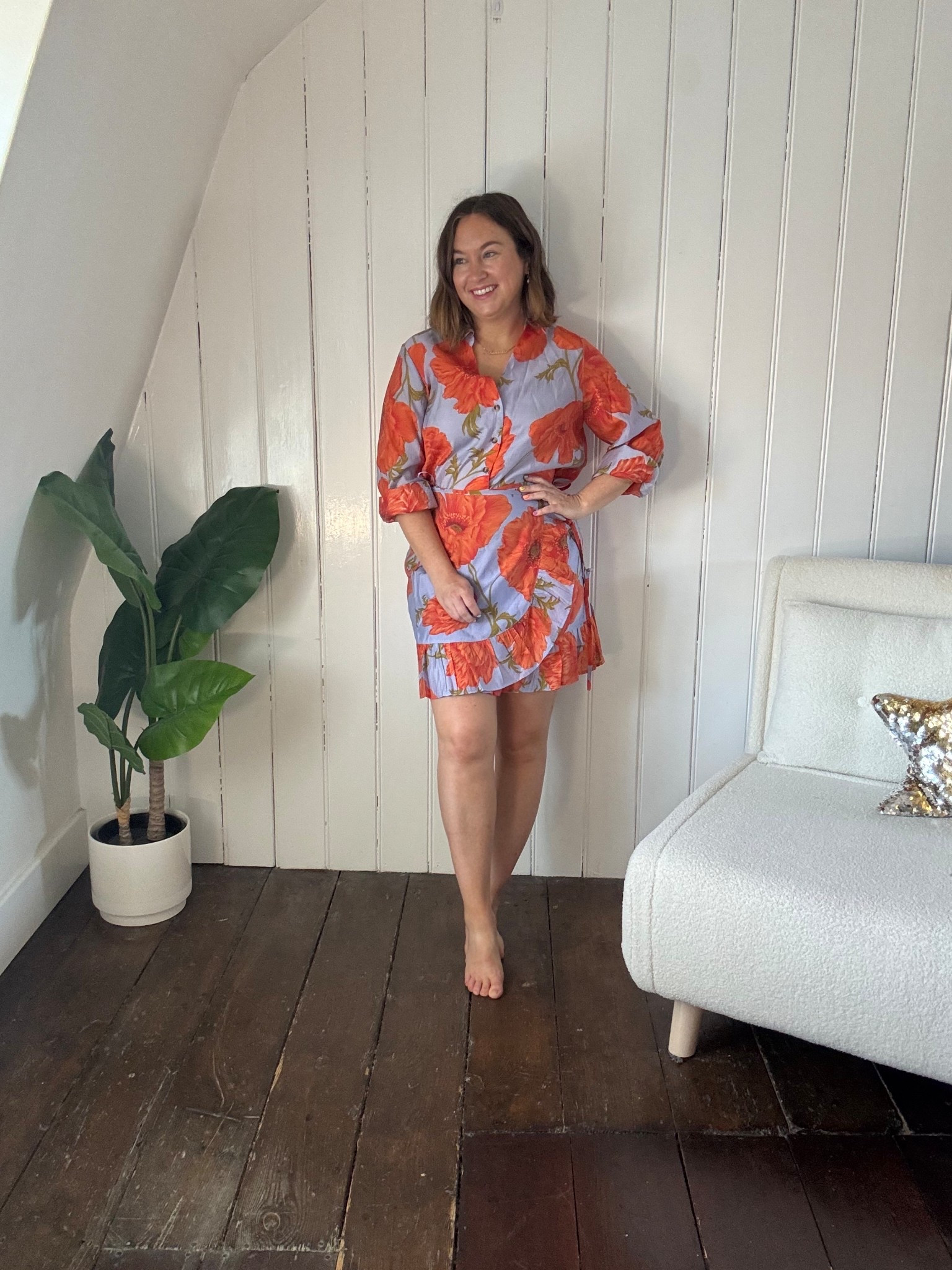 Poppy Shirt & Wrap Skirt
Wearing a size 8 in the shirt and size 10 in the skirt. Love the silhouette, super flattering.

#LTKstyletip #LTKuk #LTKpetite