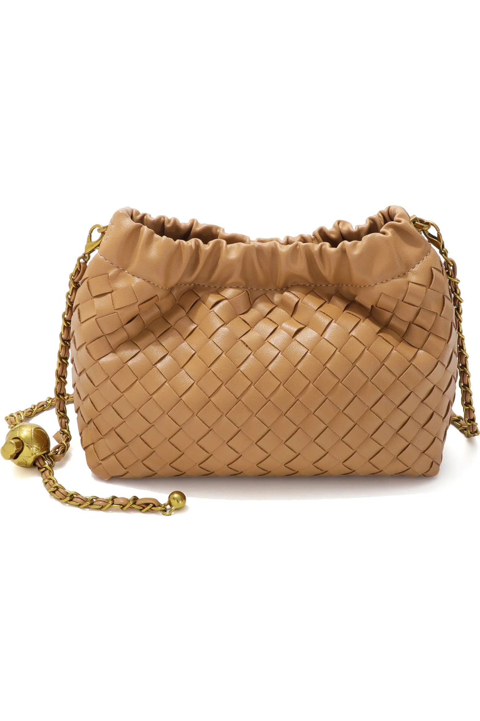Woven Faux Leather Shoulder Bag (Women) | Nordstromrack | Nordstrom Rack