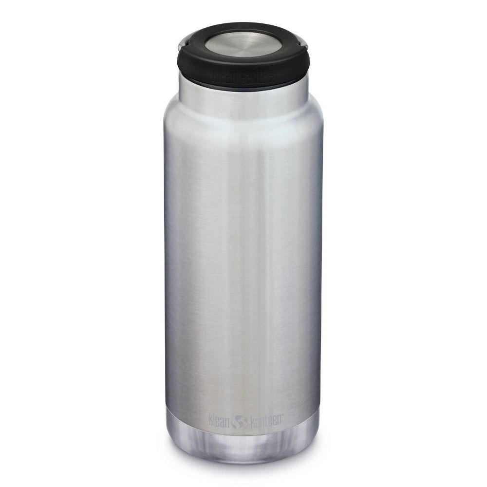 Klean Kanteen 32oz TKWide Insulated Stainless Steel Water Bottle with Loop Cap - Silver | Target