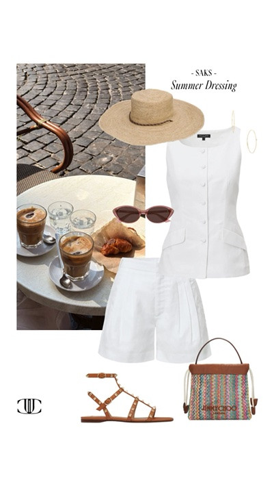 Summer style should feel as easy as the season itself ☀️

This Saks edit is built for movement — from café mornings and coastal dinners to market strolls and golden-hour plans that turn into late nights. Think crisp whites, breezy crochet, cobalt blues, polka dots, eyelet lace, woven bags, straw hats, and sandals that work from cobblestones to the beach without missing a beat.

Effortless, a little romantic, and endlessly photogenic — exactly the kind of wardrobe I want to live in all summer long.

In partnership with Saks Fifth Avenue. ✨

#SaksStyle #SummerStyle #EuropeanSummer #ResortWear #VacationStyle #QuietLuxury #SummerFashion #SaksFifthAvenue #TravelStyle #LTKStyle #LTKFinds #CoastalStyle #EffortlessStyle #GoldenHourStyle #StyleEdit#saks #sakspartner

#LTKootd #LTKSeasonal #LTKOver40