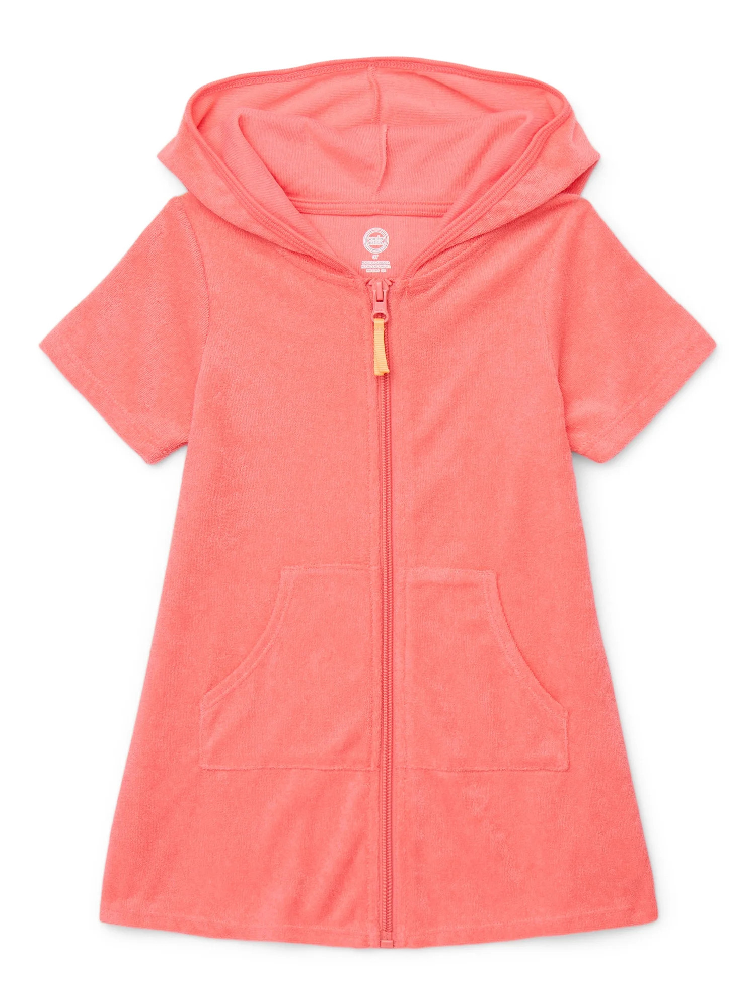 Wonder Nation Toddler Girls Terry Cover Up, Sizes 12M-5T | Walmart (US)