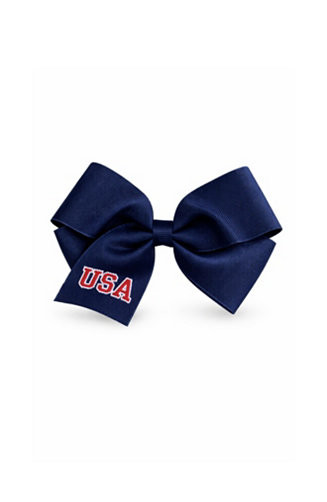 Bits & Bows Little/Big Girls USA Hair Bow - Macy's | Macy's