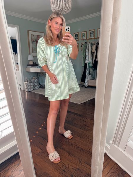 Today's casual weekend outfit a la Amazon! A perfect little cotton dress to use for day or pool look! 

#LTKFindsUnder50 #LTKSeasonal #LTKStyleTip