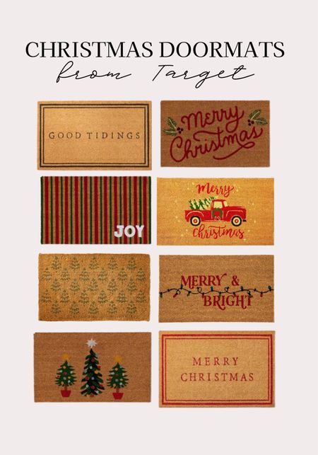 Christmas doormats! 

Doormats, Christmas doormats, Christmas front porch, cute doormats, festive doormats, holiday theme doormats, holiday front porch, holiday doormat, Christmas home, Deb and Danelle 

#LTKHoliday #LTKsalealert #LTKhome