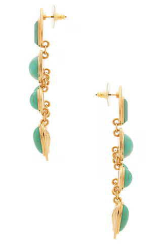 Multi Stone Earrings in Turquoise | Revolve Clothing (Global)
