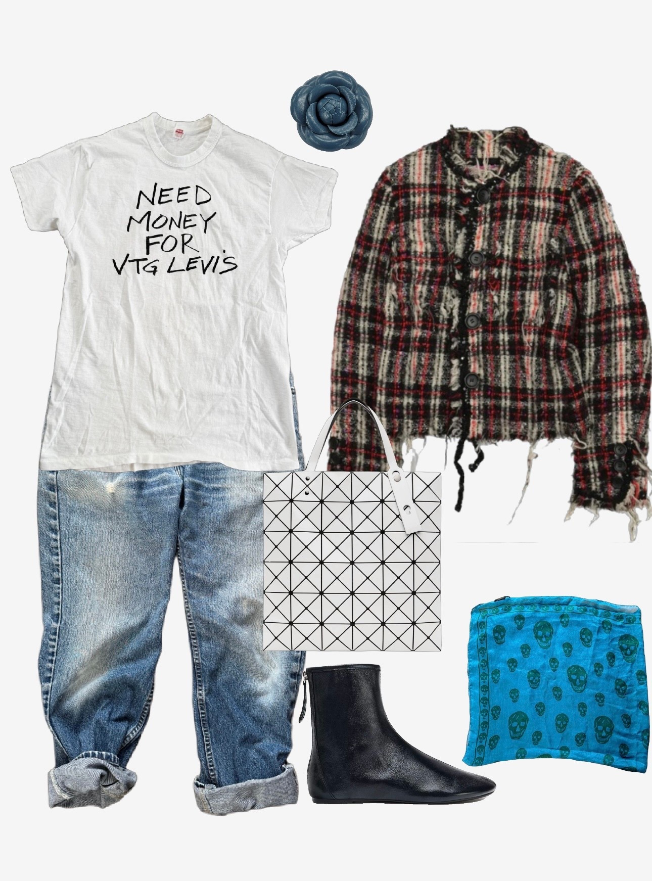 Everything is vintage/pre loved except the boots and brooch  

#LTKootd #LTKSeasonal #LTKOver40