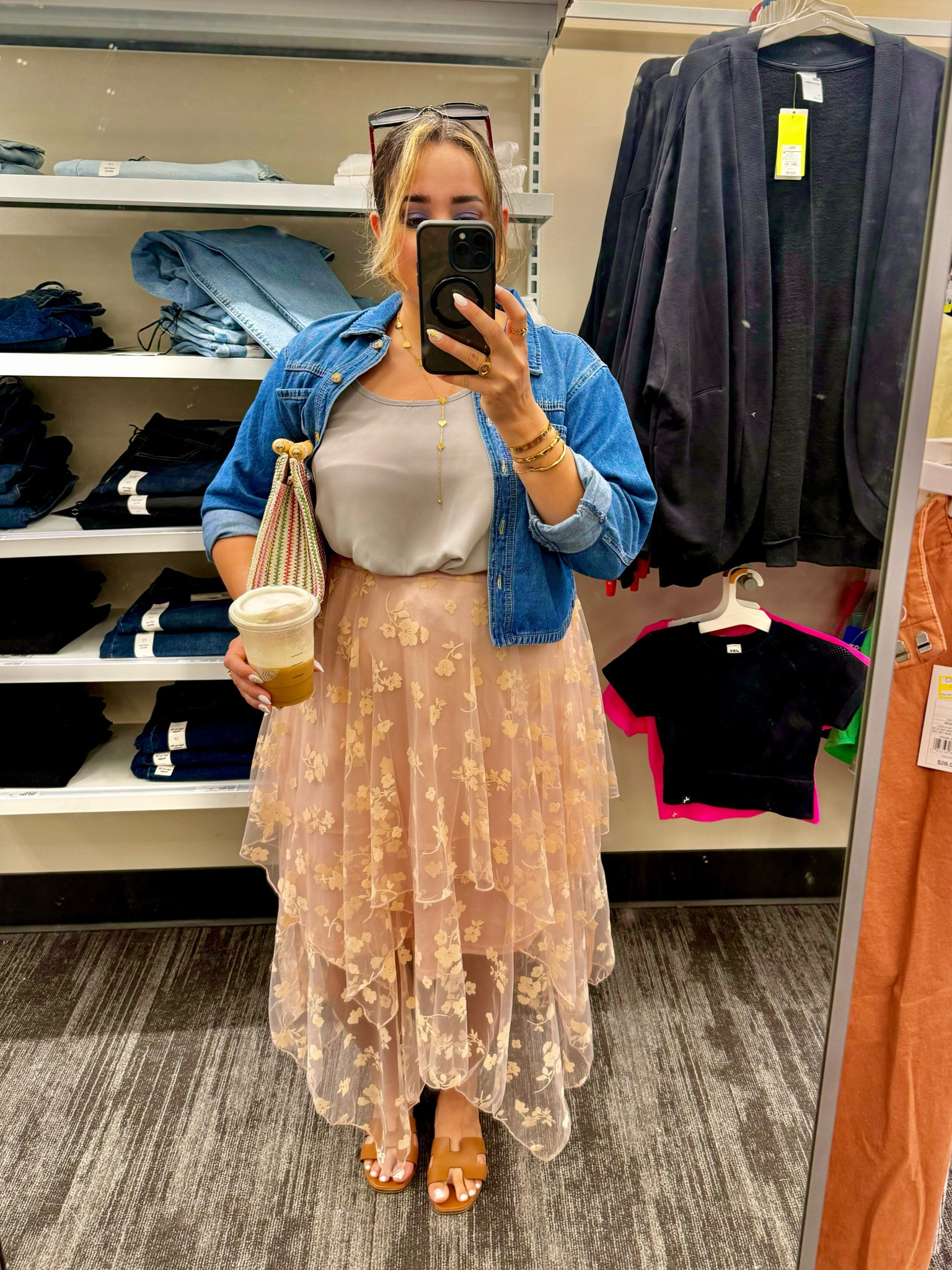 Running errands in this blush pink tulle skirt from @Burlingtondeals never felt so girly! This is a great back to school teacher outfit! I’ve linked a similar OOTD below!🙌

#LTKStyleTip #LTKBacktoSchool #LTKWorkwear