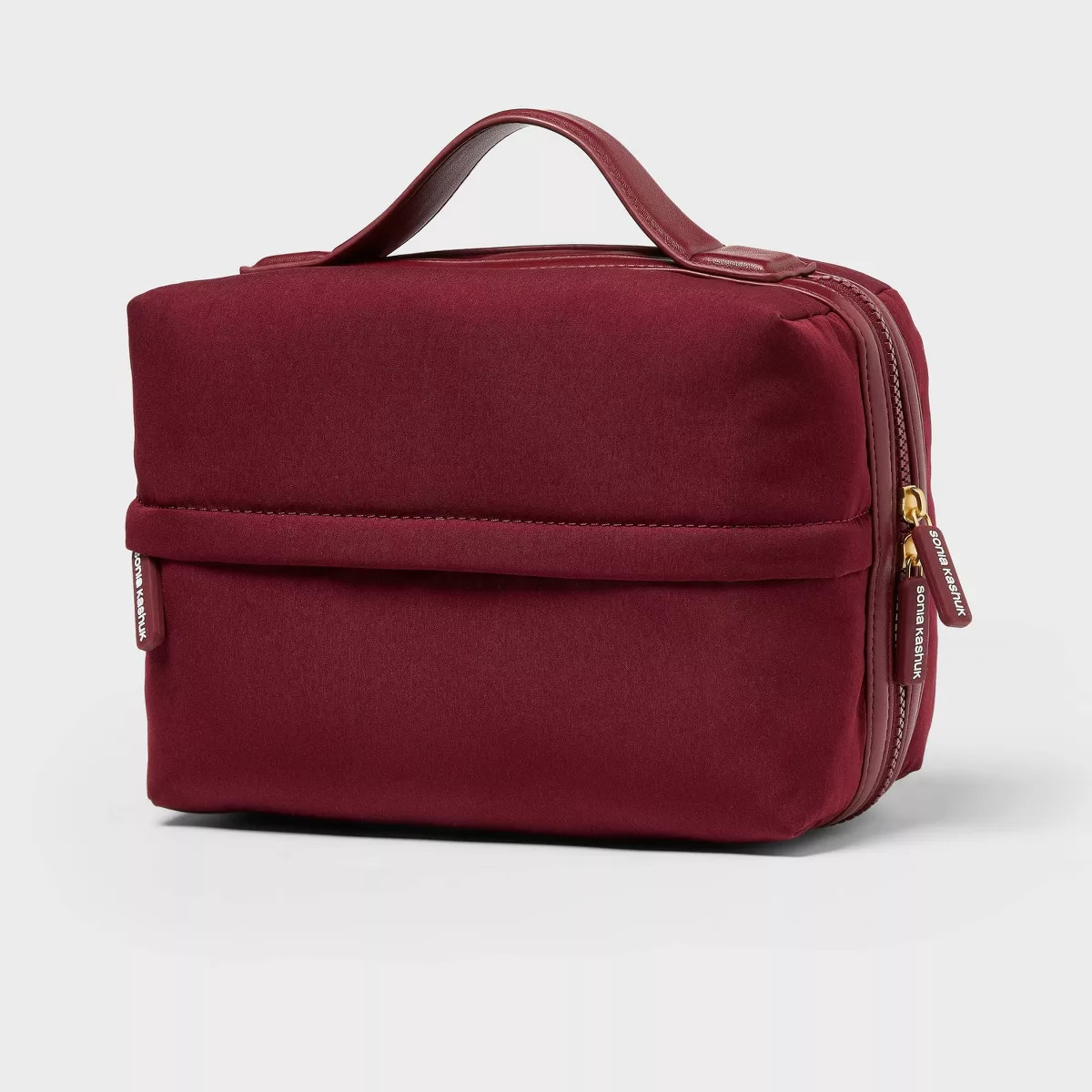 Sonia Kashuk\u2122 Puffy Makeup Case - Burgundy | Target