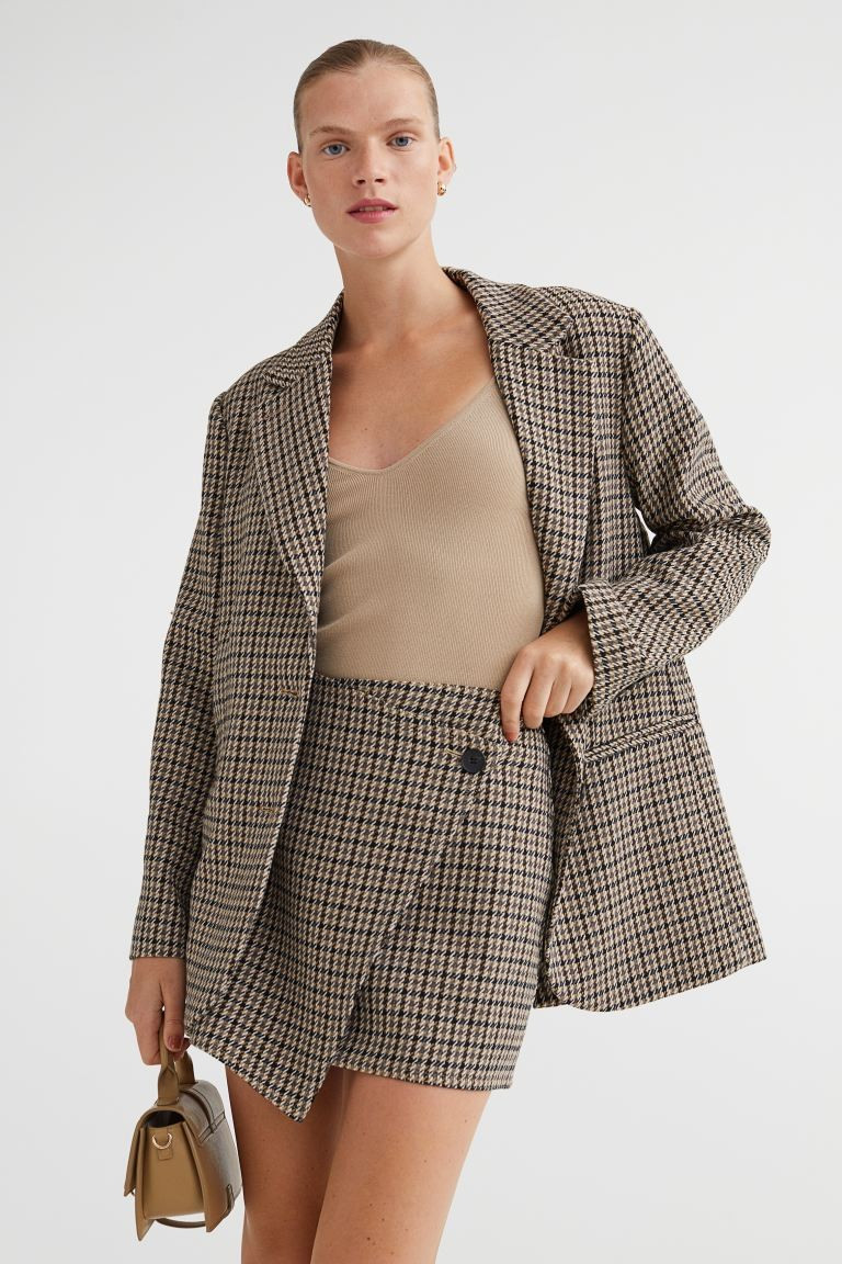 Asymmetric Wrapover Skirt | H&M (US + CA)