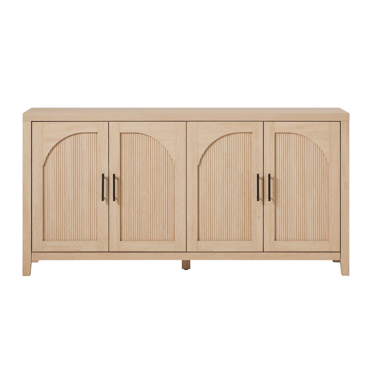 Eilisha Modern Reeded Sideboard with Arched Doors | Wayfair North America