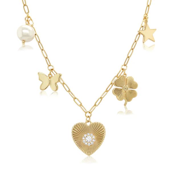 SALE Heart Charm Necklace | Jennifer Miller Jewelry