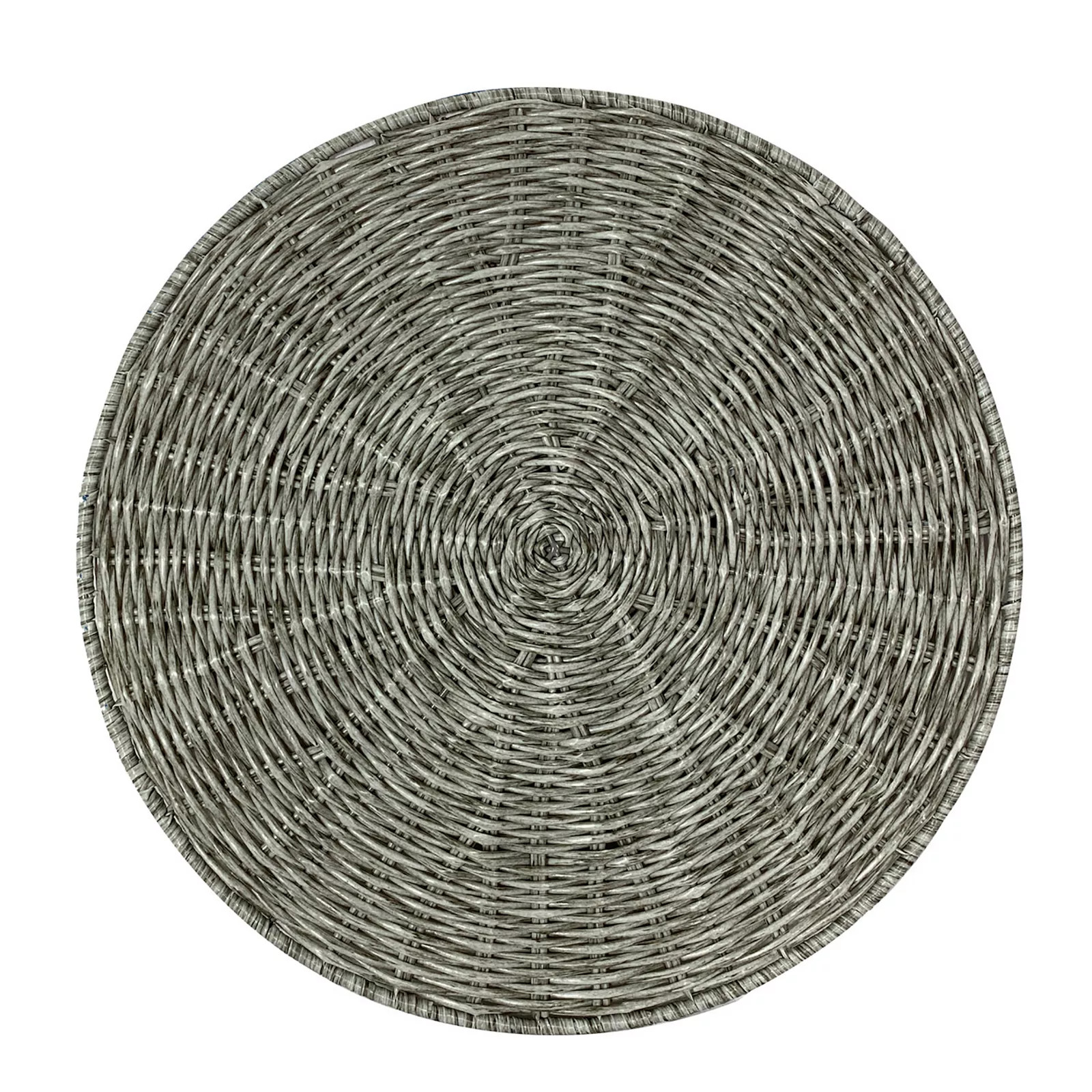 Food Network Resin Wicker Charger Plate, White, Fits All | Kohl's