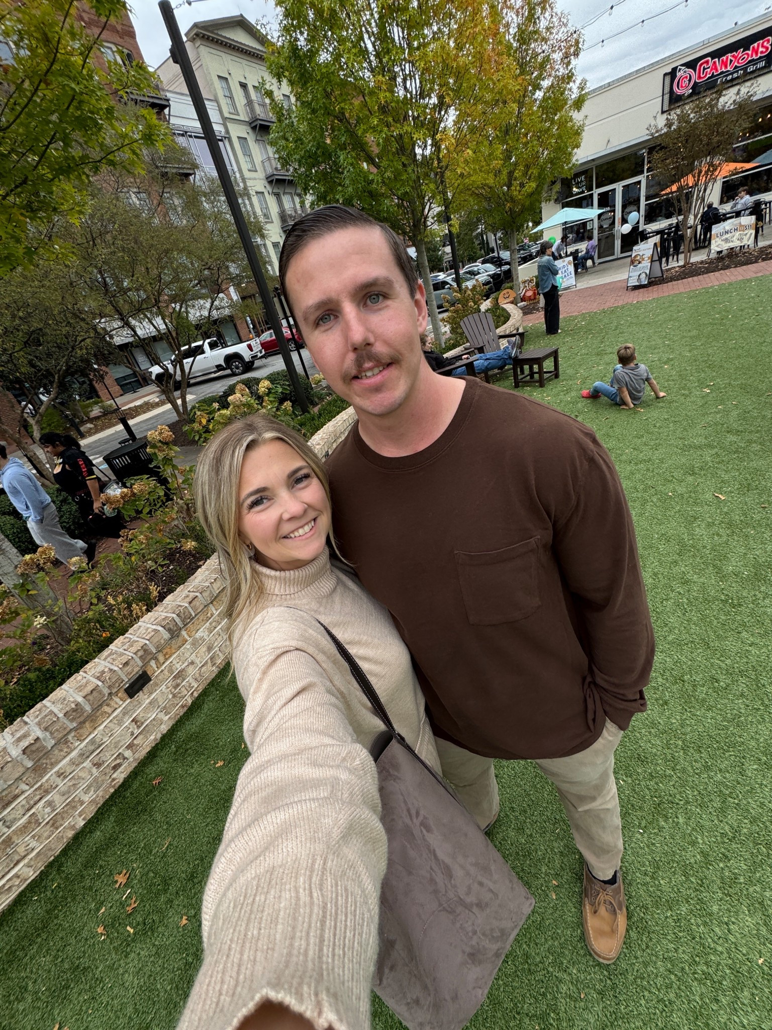 This brown top is SO good, the husband approved! 

#LTKU #LTKSeasonal #LTKMens