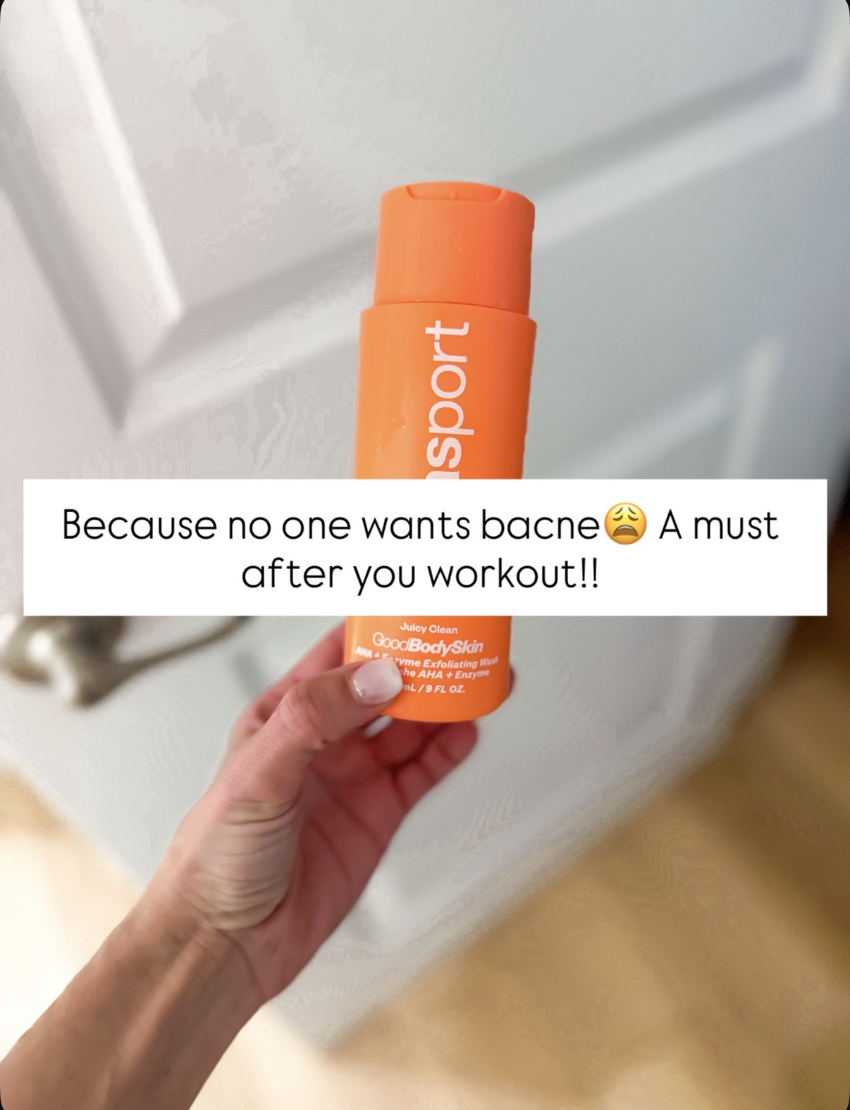 Kosas sport body wash for after you workout. I use it with this African net sponge on my back. Exfoliated and gets all of the sweat and dirt off + keeps pores clean!

#LTKfitnessgoals #LTKBeauty #LTKselfcare