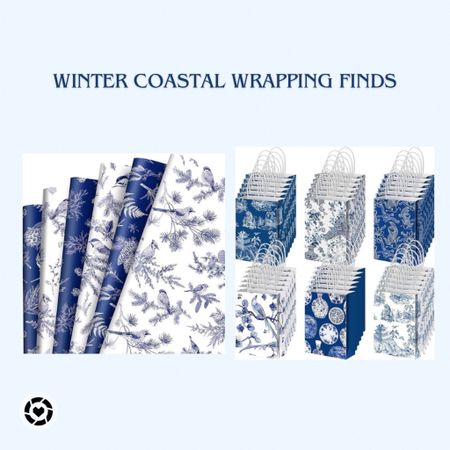 Winter coastal wrapping paper😍

#LTKSeasonal #LTKHoliday #LTKhome