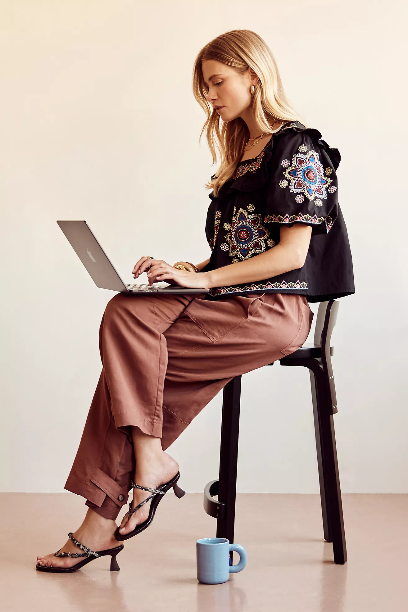 By Anthropologie Billie Barrel Trousers | Anthropologie (UK)