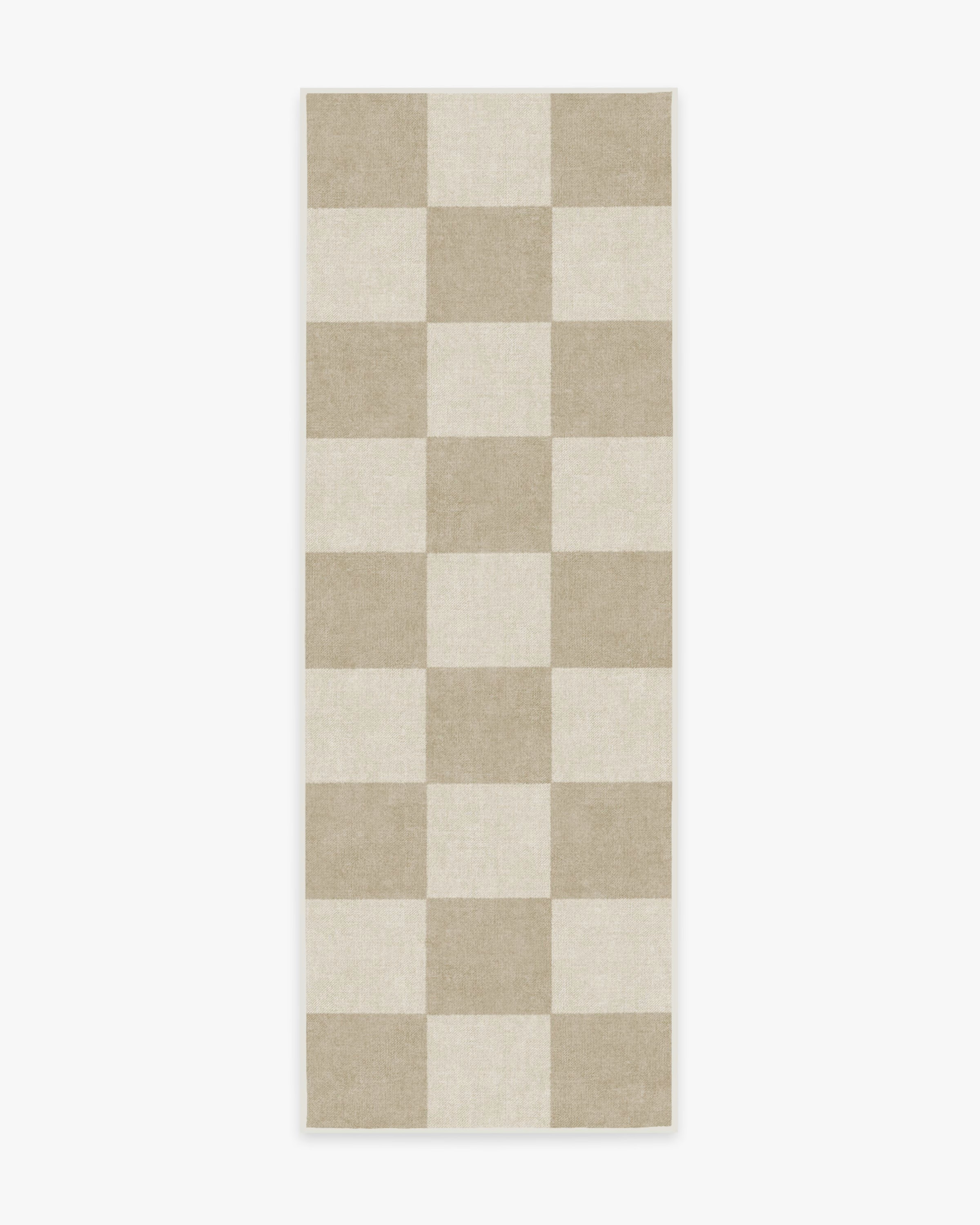 Jaque Checkered Stone Rug | Ruggable