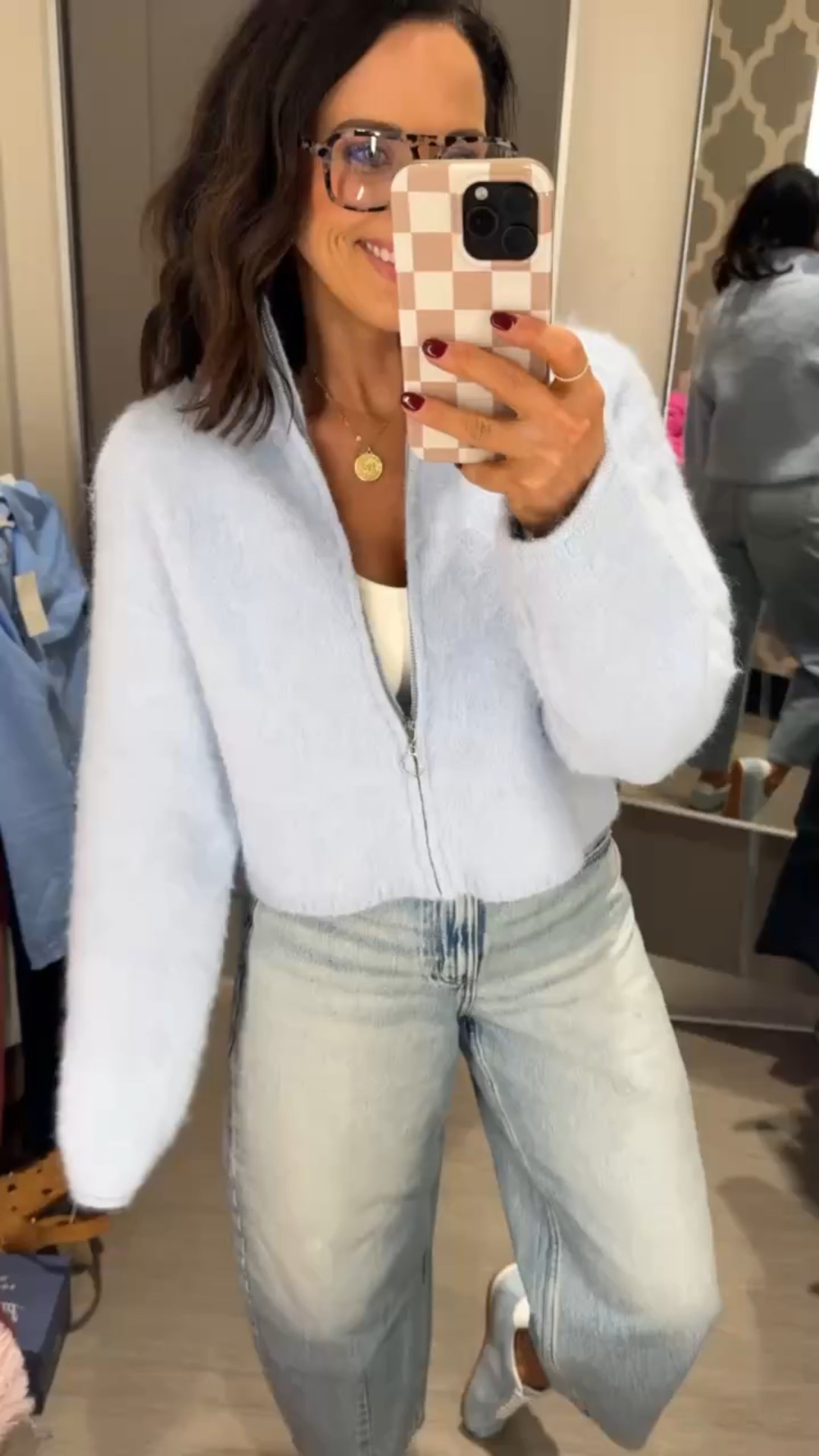 Loving this light blue winter jacket! Perfect for work or date night! 
Vintage Pickin April Wilks target must haves winter jacket layering pieces winter outfit inspo mom style target finds 

#LTKootd #LTKmomlife #LTKPetite