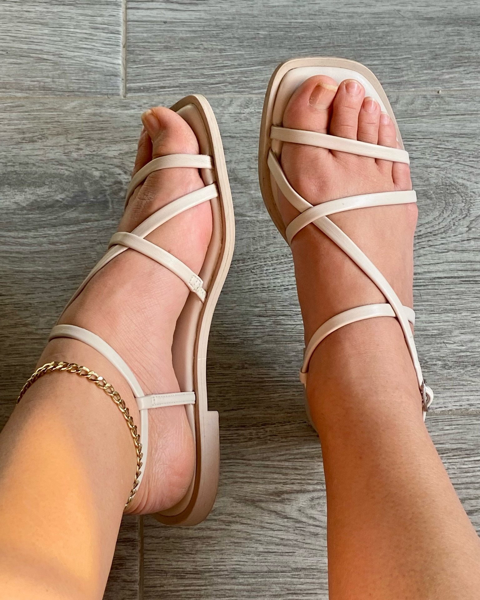 My favorite flat sandals for vacay. 

Normally, my feet can’t handle flats. Two hours walking in them and my legs and back are shot!

These sandals have a bit of cushion which allow for comfort. They’re comfy and are easy to wear with shorts, jeans and skirt or dress. 

#springbreak #vacation 

#LTKSeasonal #LTKshoecrush #LTKstyletip