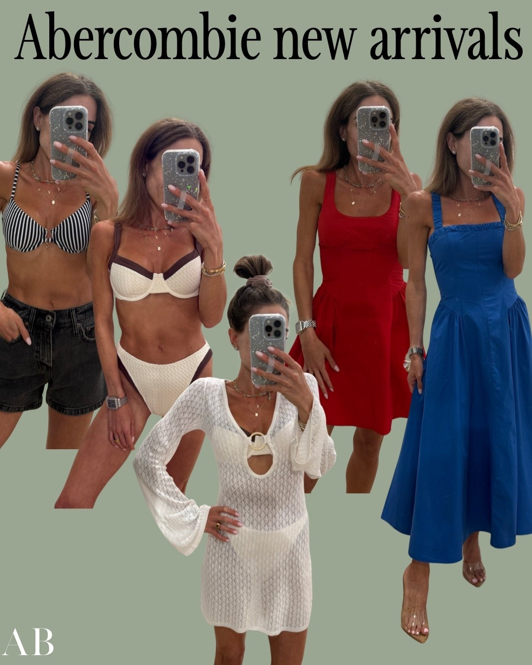Abercrombie new arrivals I’m loving! Also some new ones linked below not pictured. I’m size xxs petite. Size s top ,xxs bottoms  in swim

#LTKPetite #LTKSwim #LTKSeasonal