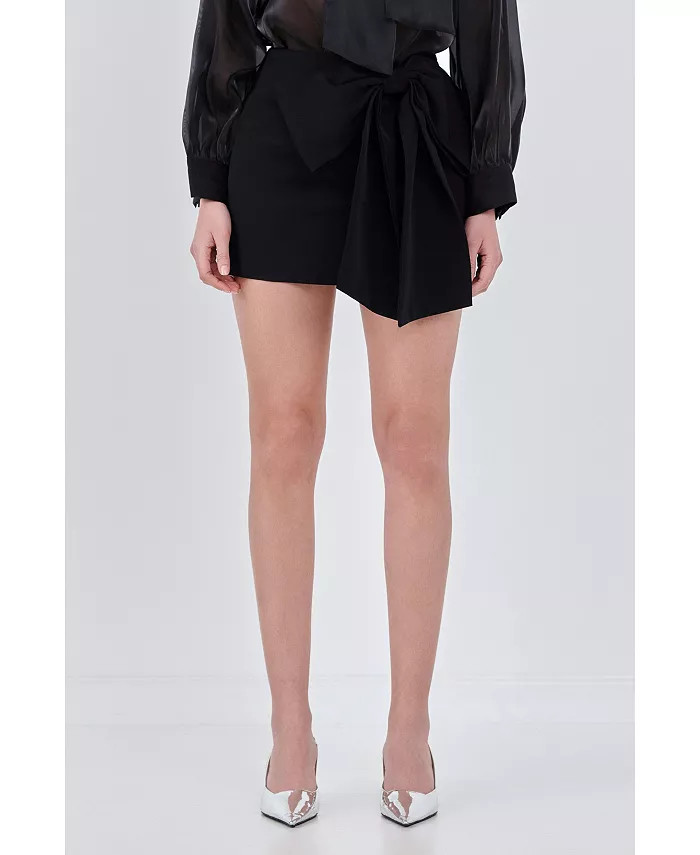 Women's Bow Mini Skort | Macy's