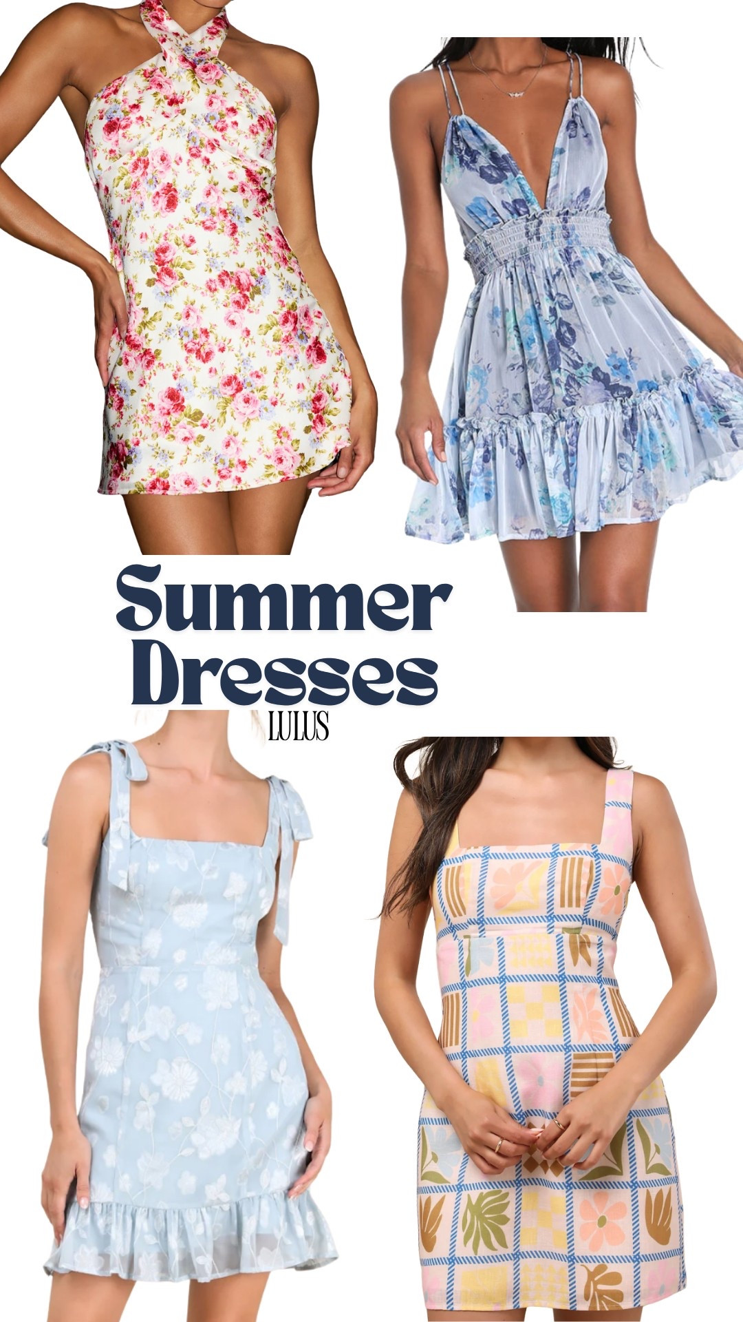 Summer dresses from Lulus for your next vacation! 

#LTKSummerEdit #LTKSeasonal #LTKStyleTip