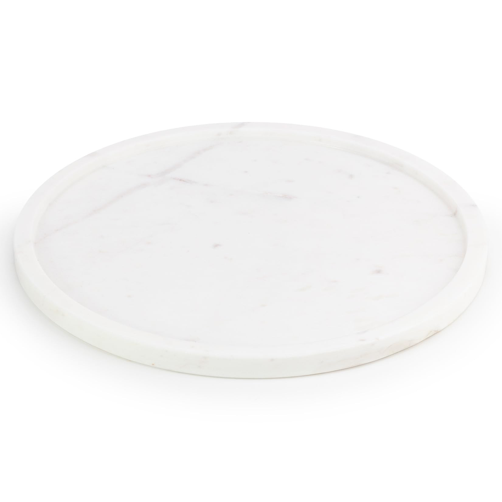 EHC Natural Marble Bathroom Vanity Tray - Decorative Candle Tray, Countertop Sink Storage Organis... | Amazon (UK)