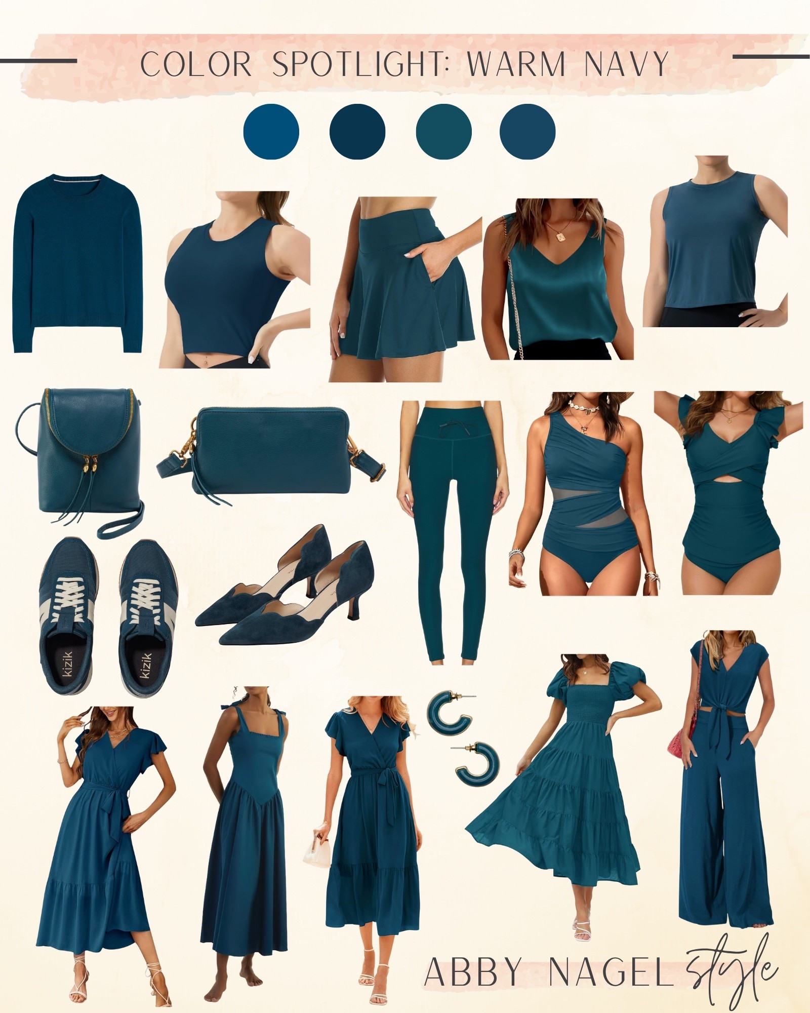 Marine Navy
Warm Navy 
Autumn Navy 